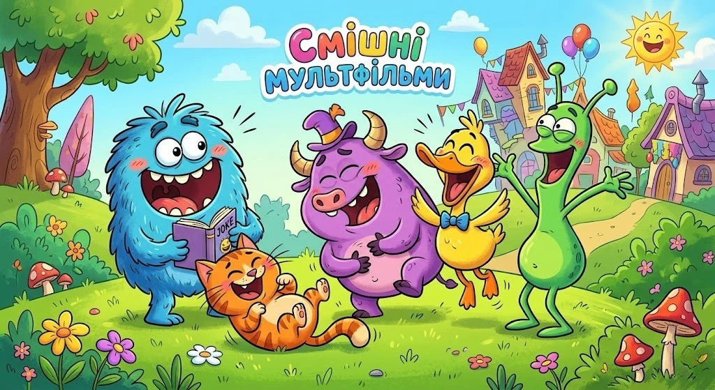 Смішні мультфільми для всієї родини на будь-який вечір