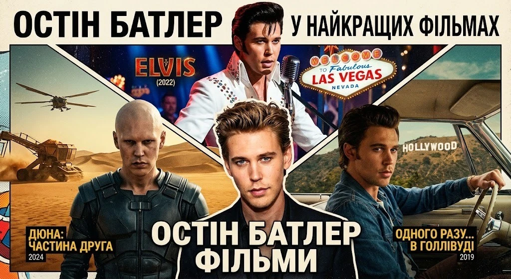 Кращі фільми Остіна Батлера варті вашої уваги