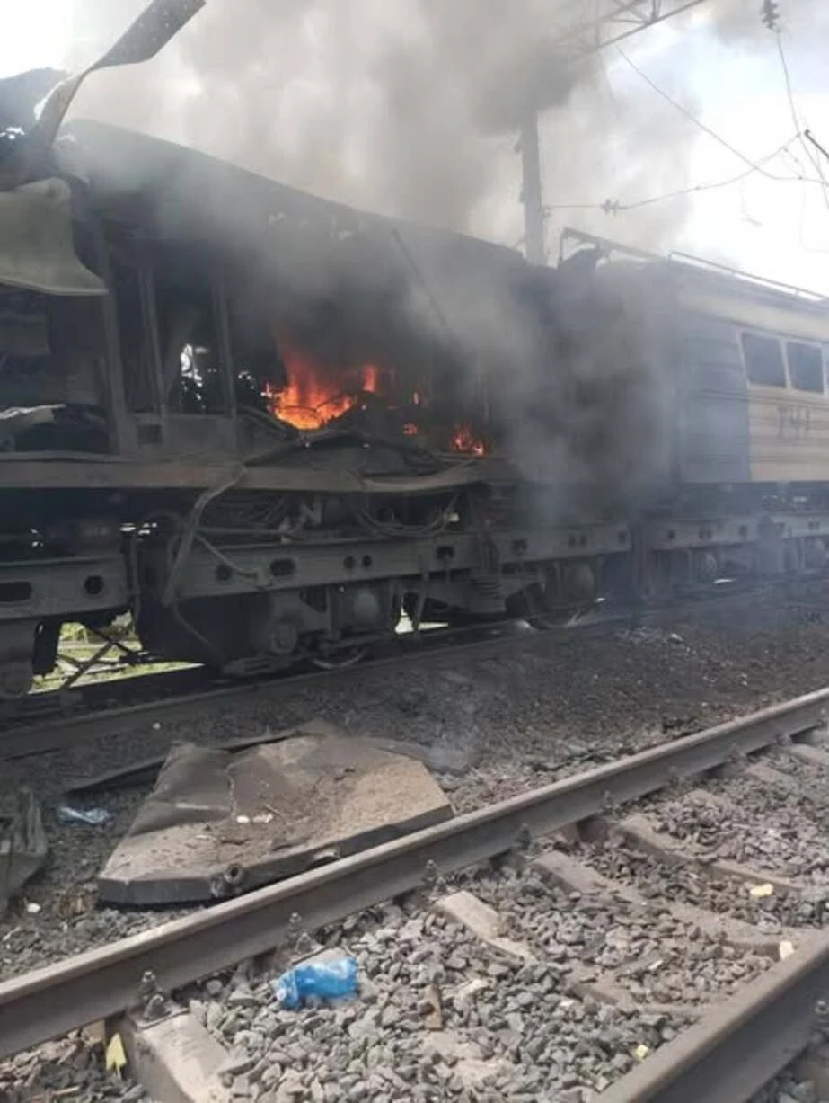 Атака безпілотника у Запоріжжі: удар по залізничній інфраструктурі